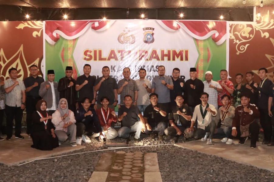 Silaturahmi Kamtibmas Polres Inhil, Forkopimda, Tokoh Masyarakat, Mahasiswa dan Media: Perkuat Sinergi untuk Harkamtibmas