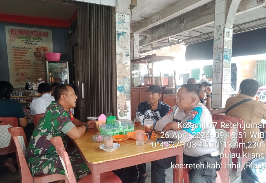 Babinsa Serda Johansah Mengingatkan Warga Apabila Buka Lahan Jangan Sampai Dengan Cara Dibakar