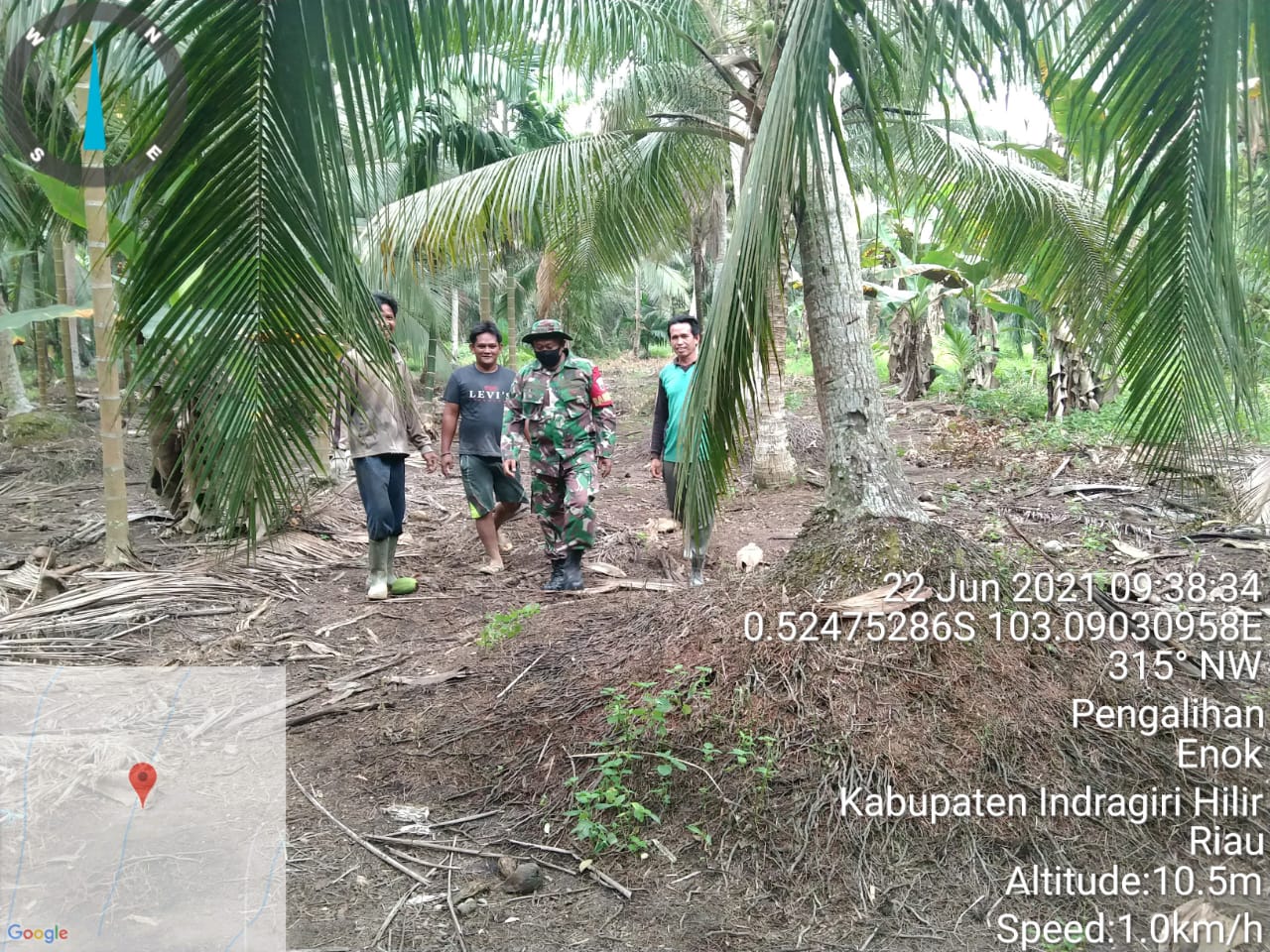 Serda Elia Rahman Rutin Lakukan Patroli Karhutla di Desa Pengalihan