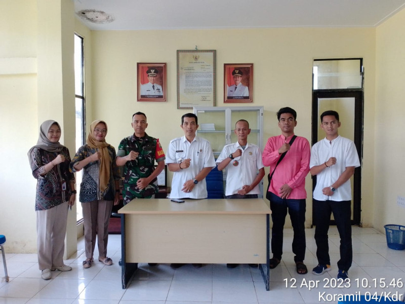 Danramil 04/Kuindra Dampingi Persiapan Pelaksanaan FKP di Wilayah Binaan