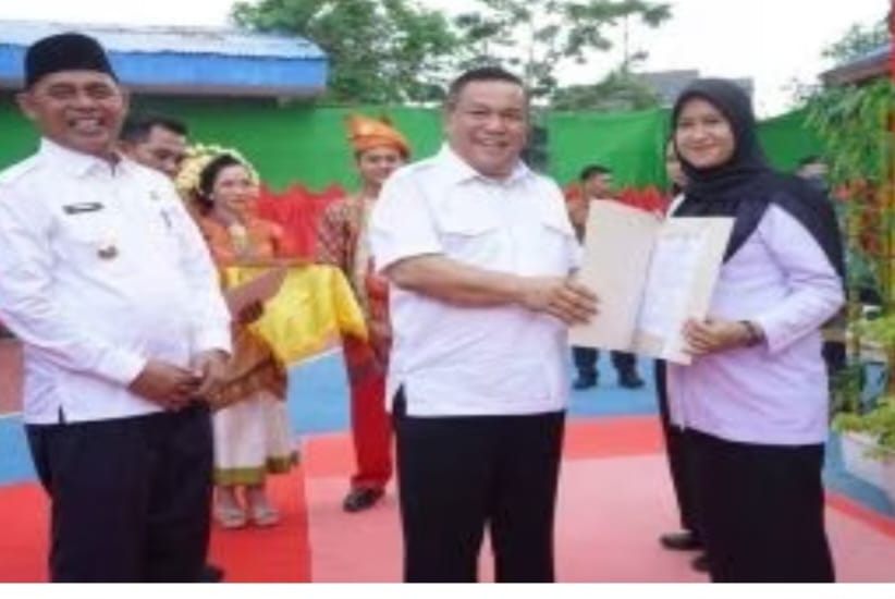 Sebanyak 149 Guru Di Inhil Terima SK PPPK