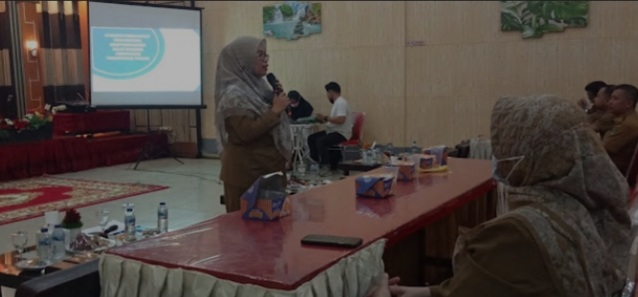 DP2KBP3A Inhil Datangkan Narasumber Riau pada Bimtek PPRG bagi OPD