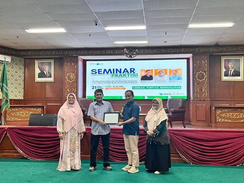 Di UIN Suska Riau, Praktisi Energi Ajak Mahasiswa Pahami Peran Komunikasi di Era Transisi