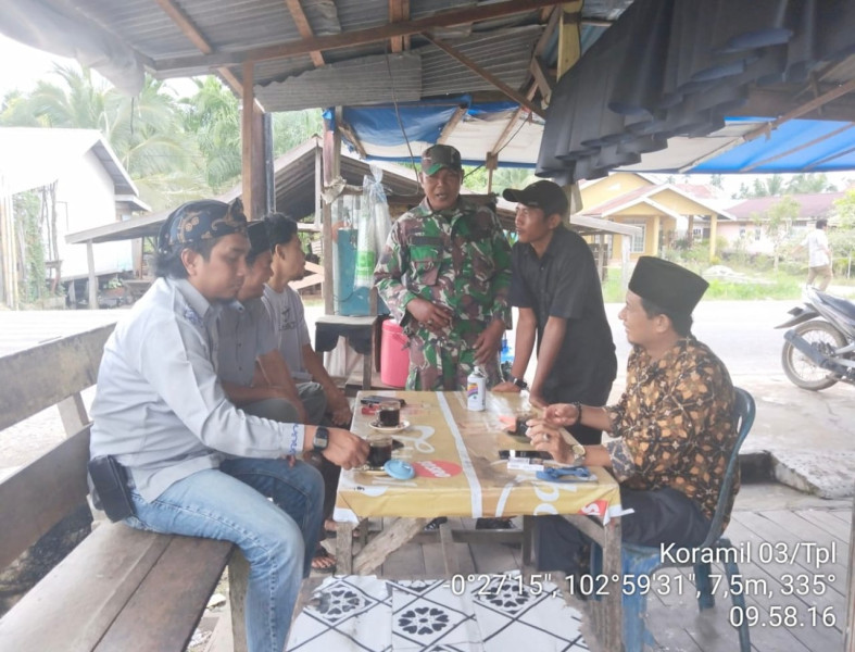Keliling Desa, Babinsa Koramil 03/Tpl Sambangi Warga Binaan