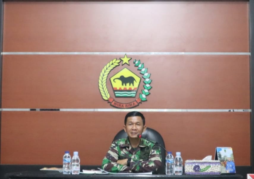 Dandim 0314/Inhil Ajak Masyarakat Hindari Membuka Lahan dengan Cara Dibakar