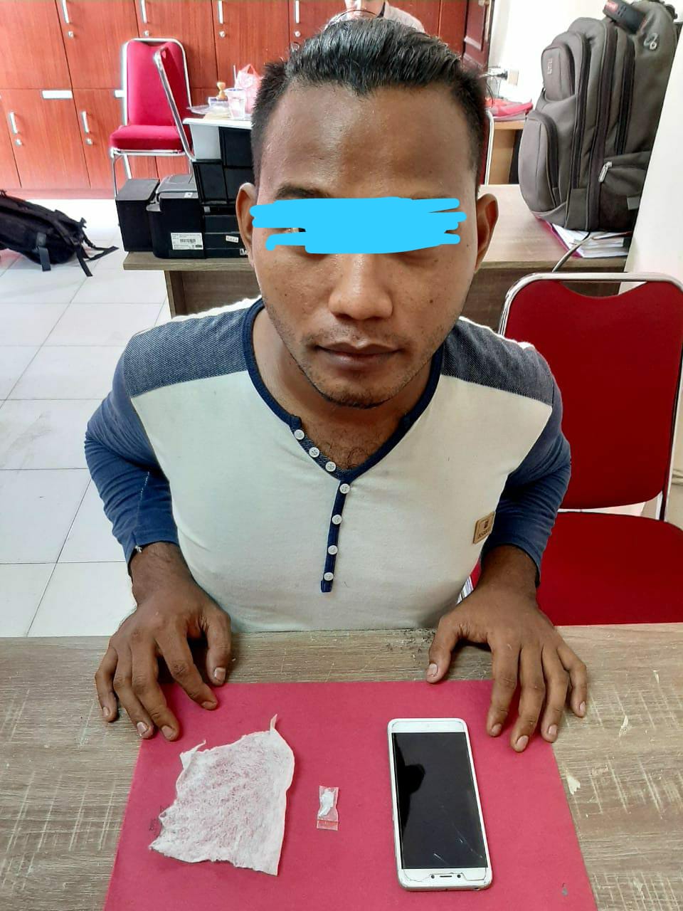 Kembali Polres Siak Menangkap Satu Orang Pengedar Narkoba di Tualang