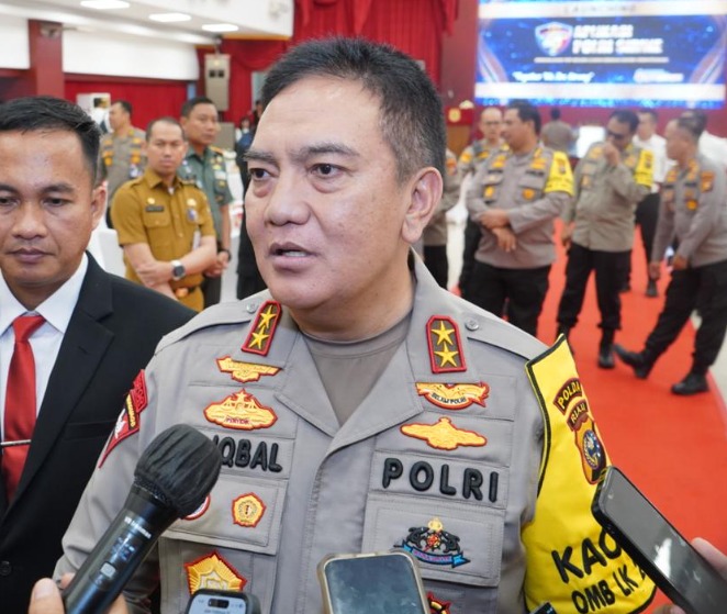 Kapolda Yakin Indonesia Menang 3-1 Atasi Uzbekistan Nobar Semifinal Piala AFC U23 di Mapolda Riau