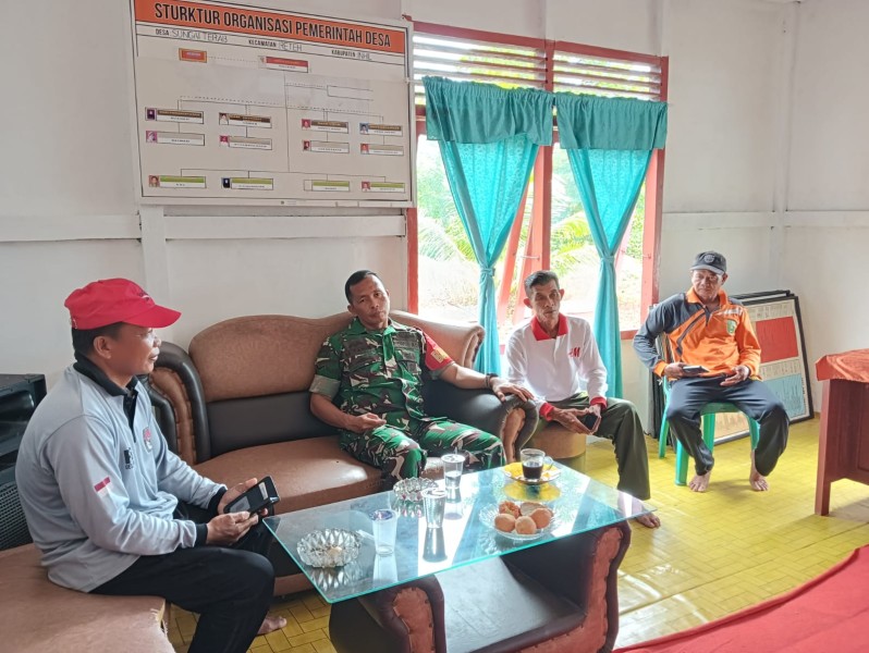 Babinsa Serda M.Taher: Sinergi dengan Desa untuk Dukung Program Pemerintah