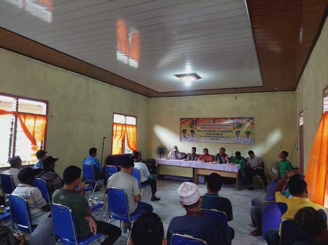 Acara Musrembangdes Desa Air Balui Bersama Babinsa