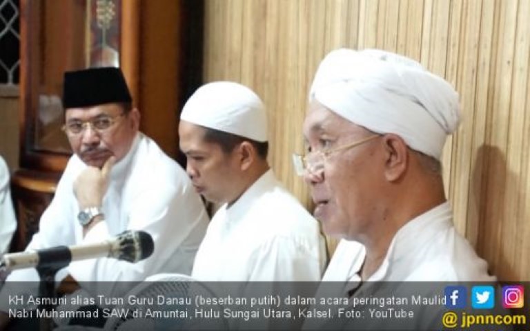 Isyarat Kiai Asmuni Dukung Jokowi - Ma'ruf