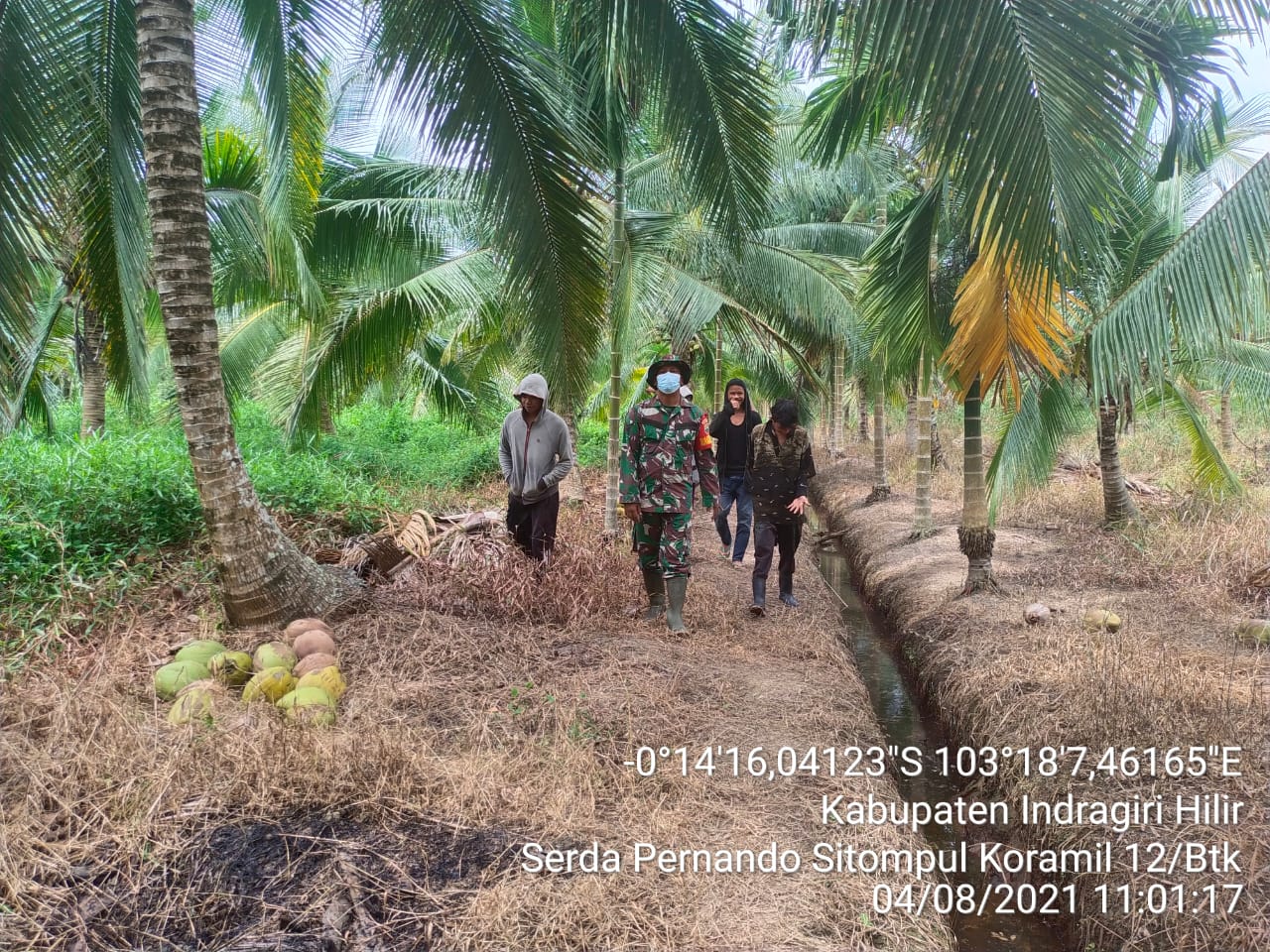Karlahut Gencar Diantisipasi dengan Patroli Agresif TNI Koramil 12/Batang Tuaka