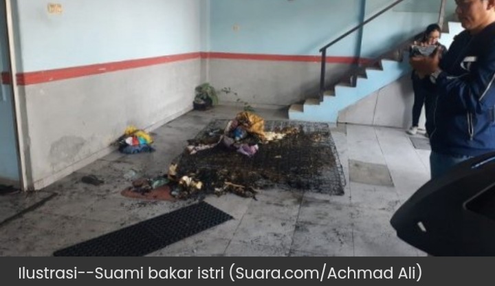 Tragis...! Pria Ini Bakar Istri dan Anaknya yang Lagi Tidur, Ngeri Lah Pokoknya 
