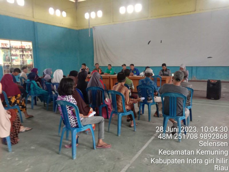 Tingkatkan Kecintaan Kepada Pancasila Bersama Babinsa Koramil 09/Kemuning