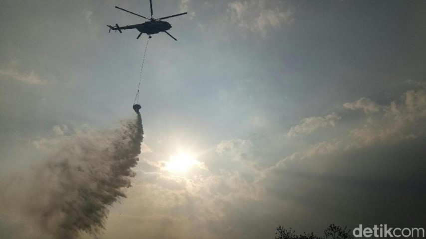 Kebakaran Lahan di Riau Meluas