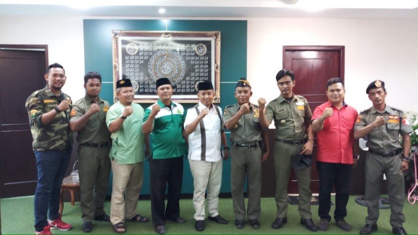 Terima Kunjungan GP Ansor dan Banser, Dani M Nursalam Ajak Perangi Terorisme