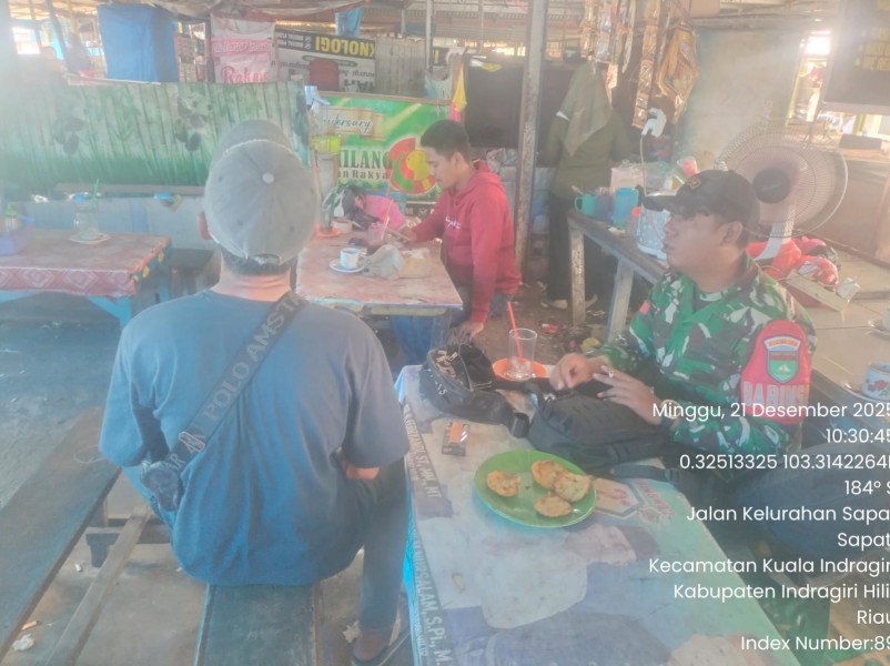 Komsos Babinsa Koramil 04/Kuindra Berhasil Meningkatkan Persatuan dan Kesadaran Masyarakat