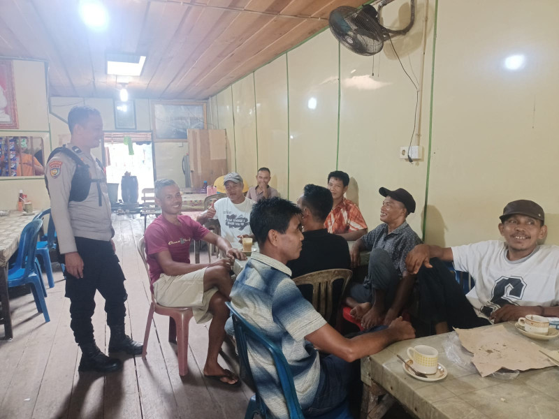 Terkait Perjudian Ini Himbauan Aipda Andromik Kepada Warga