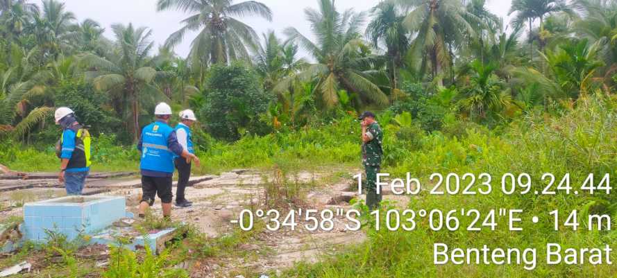 Rutin Lakukan Pemantauan Terhadap Lahan dan Hutan Oleh Babinsa Koramil 07/Reteh