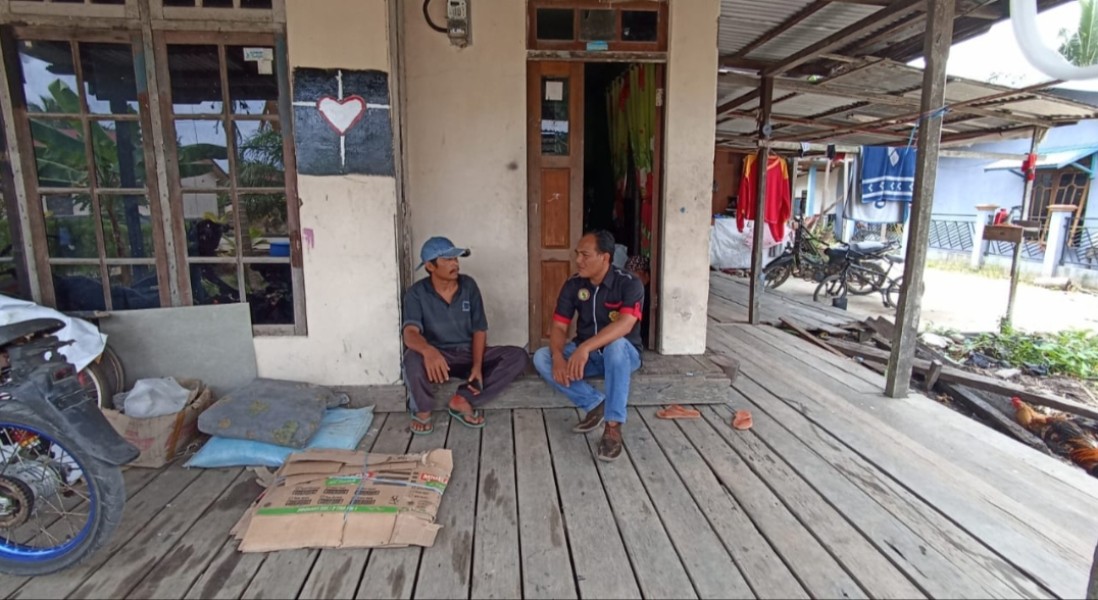 Tangkal Radikalisme Polsek Enok Berikan Edukasi dan Himbauan Kepada Masyarakat