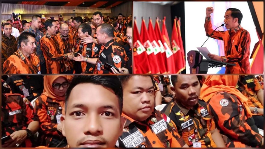 Resmikan Mubes X Pemuda Pancasila,Jokowi: Terus Jaga Pancasila