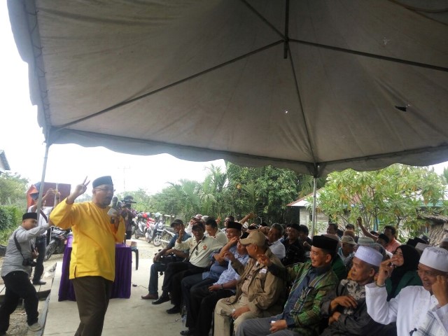 Berapi-api, H Marjani: Ayo Kita Pilih Nomor 2 