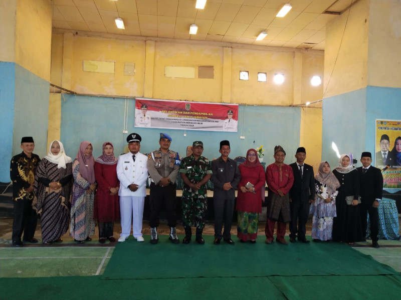 Serma Totas. S Menghadiri Pelantikan dan Pengambilan Sumpah Jabatan Pengawas di Wilayah