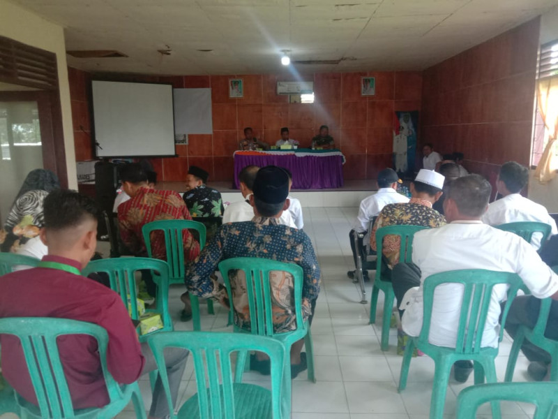 Pembentukan Panitia Dalam Pelaksanaan STQ Yang Didampingi Oleh Danramil 09/Kemuning