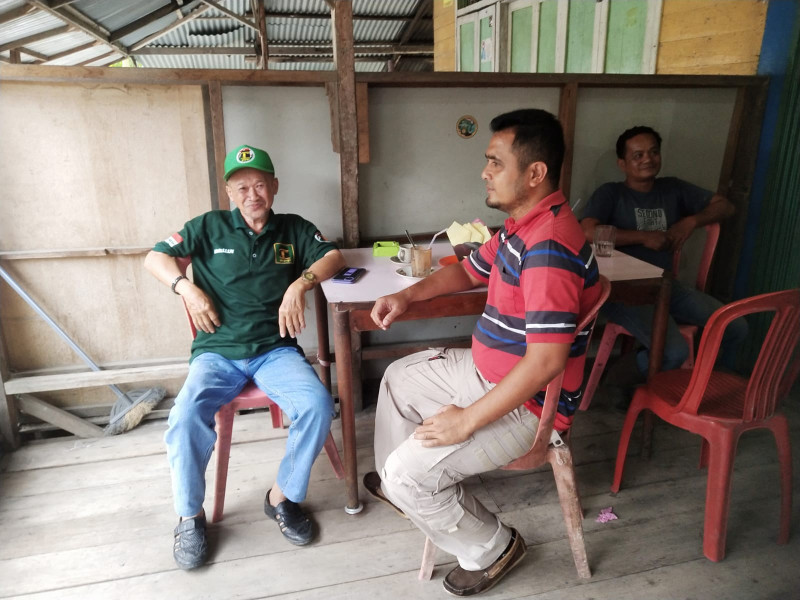 Menjelang Pemilu, Kuatkan Sinergitas Antara Ps.Kanit Intelkam Polsek Gaung Dengan Pengurus Parpol dan Peserta Pemilu 2024