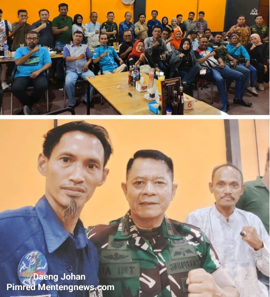 Kapenrem 031/WB Riau Minta Wartawan Tetap Kompak dalam Kebersamaan