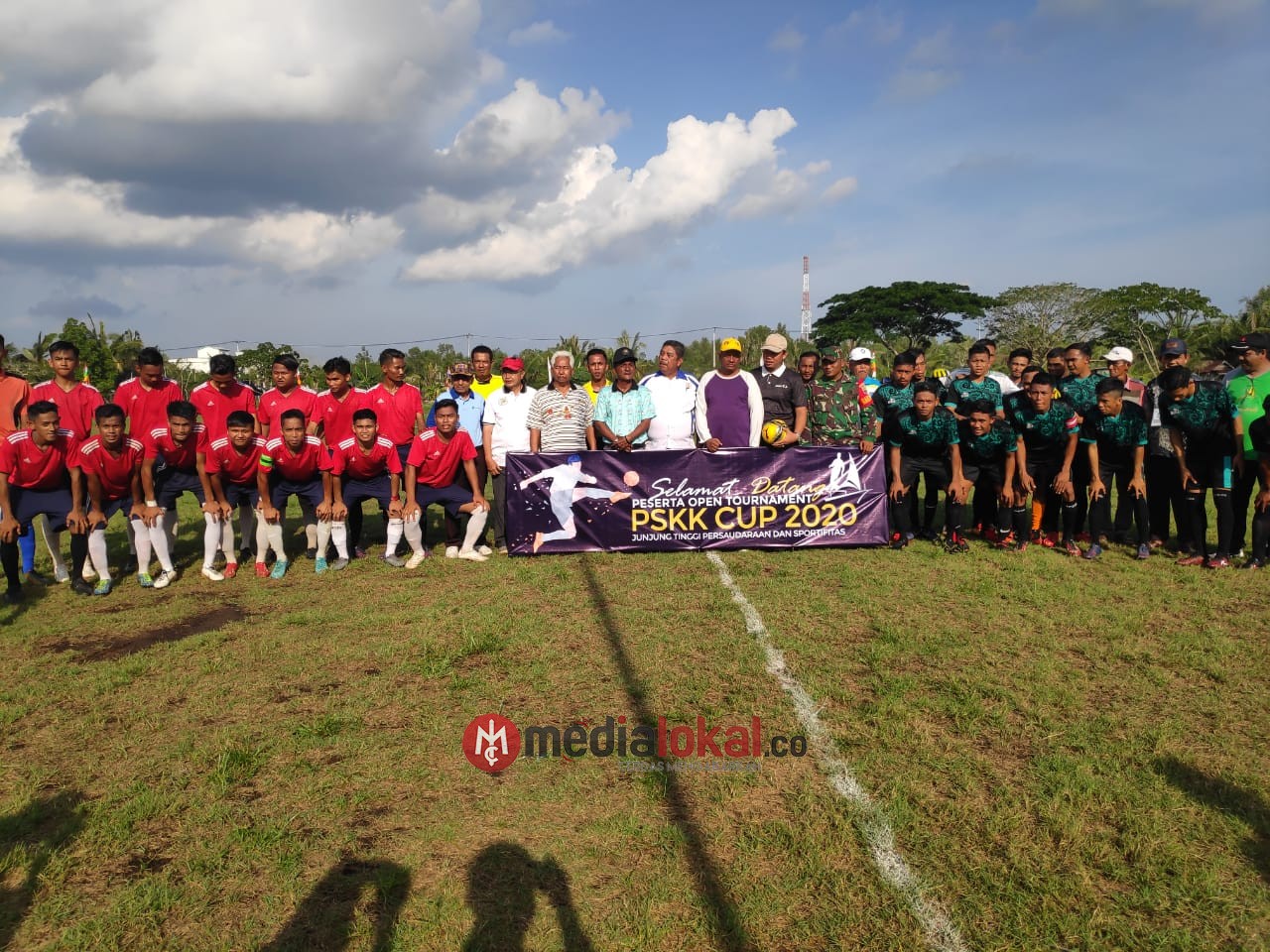 Babinsa Koramil 02/Tanah Merah Hadiri Open Turnamen PSKK Cup 2020 Kuala Enok