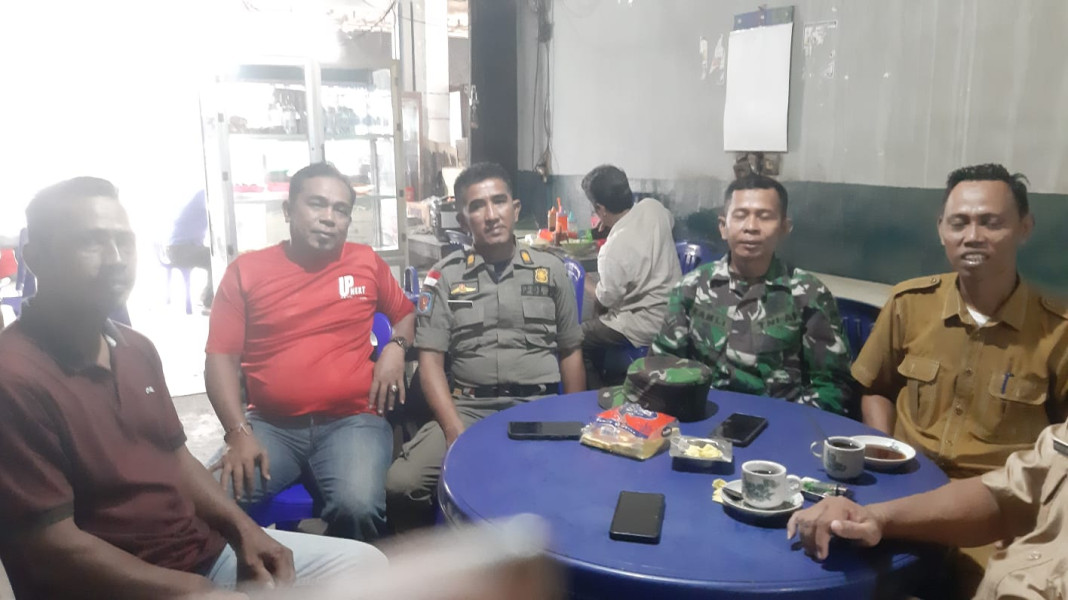 Bincang Santai, Koramil 07/Reteh Jaga Hubungan Baik Melalui Komsos