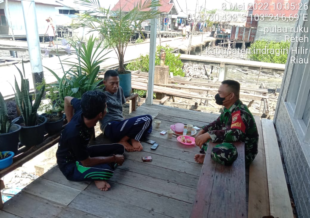 Serda Perdamaian Lakukan Komsos Untuk memberikan Informasi Kepada Masyarakat