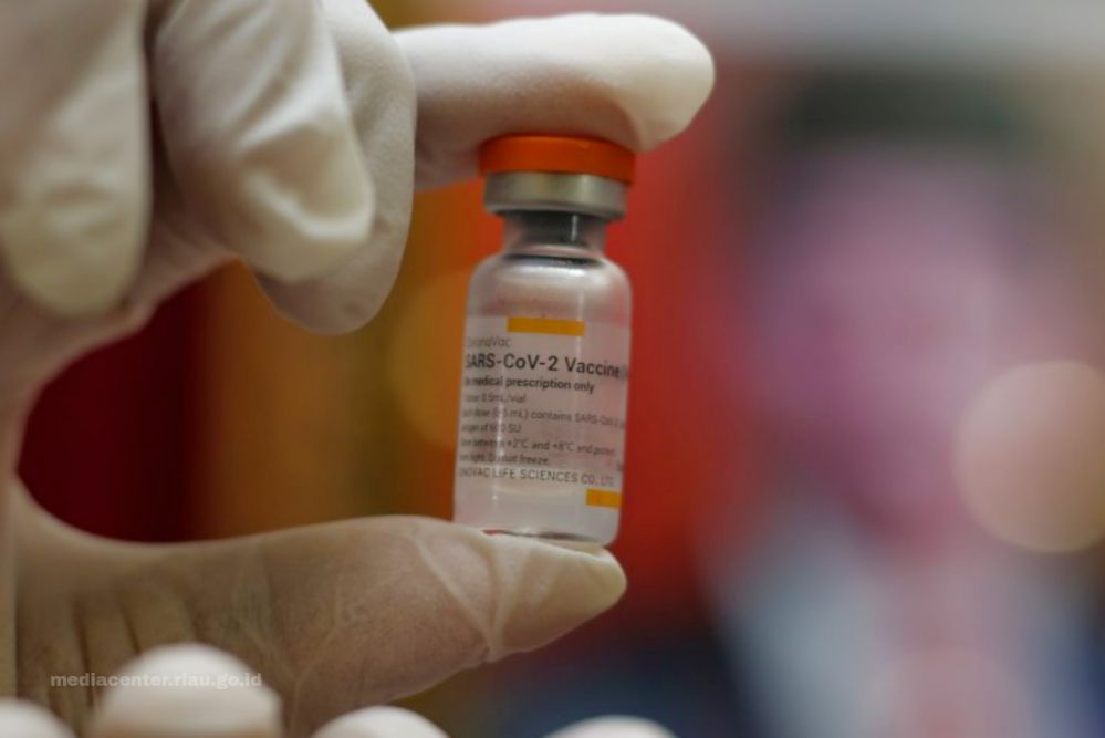 Diskes Riau Gesa Vaksinasi, Dosis I Sudah 99,76 Persen