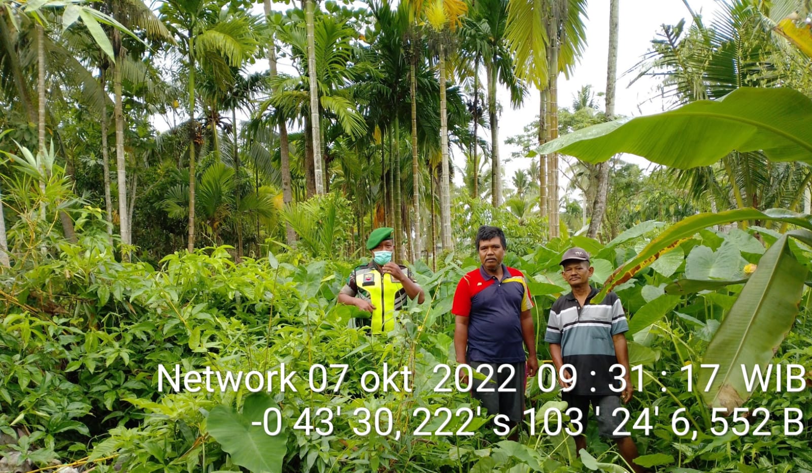 Himbauan Untuk Mencegah Kebakaran Oleh Babinsa Koramil 07/Reteh