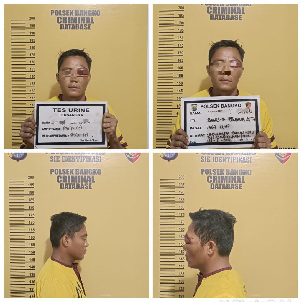 Lawan Petugas dan Berupaya Kabur, Pelaku Pencurian di Ruko Diringkus Polsek Bangko 