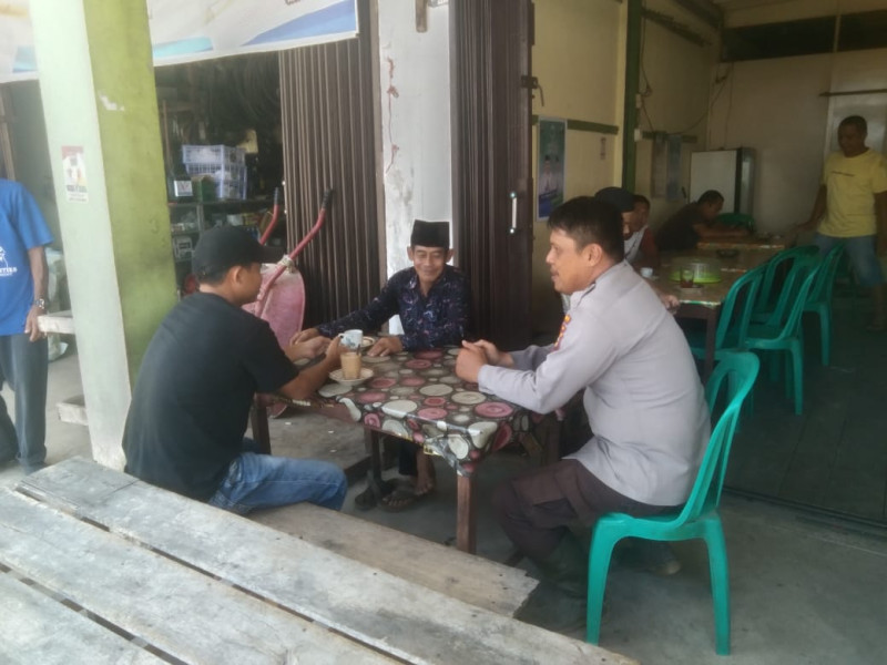 Aiptu Safrizal Zufri Rutin Laksanakan Colling System Dalam Rangka Operasi Mantap Praja Di Desa Binaan