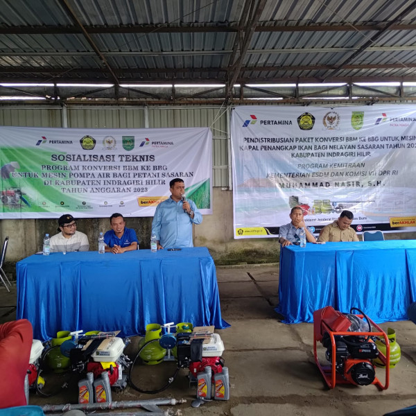 Bersama Aswan, H. Muhammad Nasir Serahkan Aspirasinya untuk Ribuan Nelayan dan Petani di Inhil