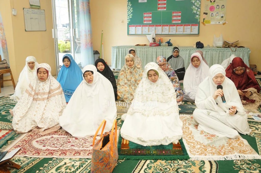 PC Muslimat NU Inhil Gelar Doa Bersama