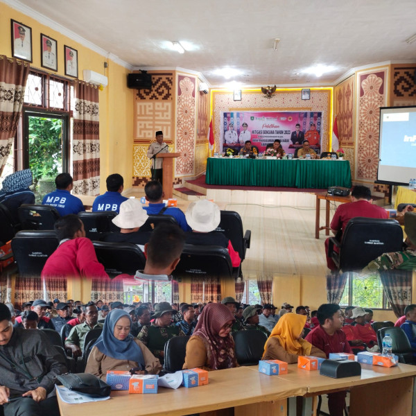 BPBD Kabupaten Bengkalis Melaksanakan Pelatihan Mitigasi Bencana Di Kecamatan Bantan