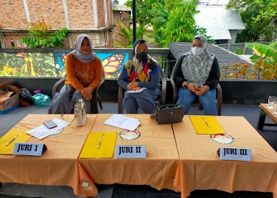 Memeriahkan HUT Satpol PP dan Satlinmas, Satpol PP Inhil Adakan Perlombaan Masak Nasgor dan Joget Balon