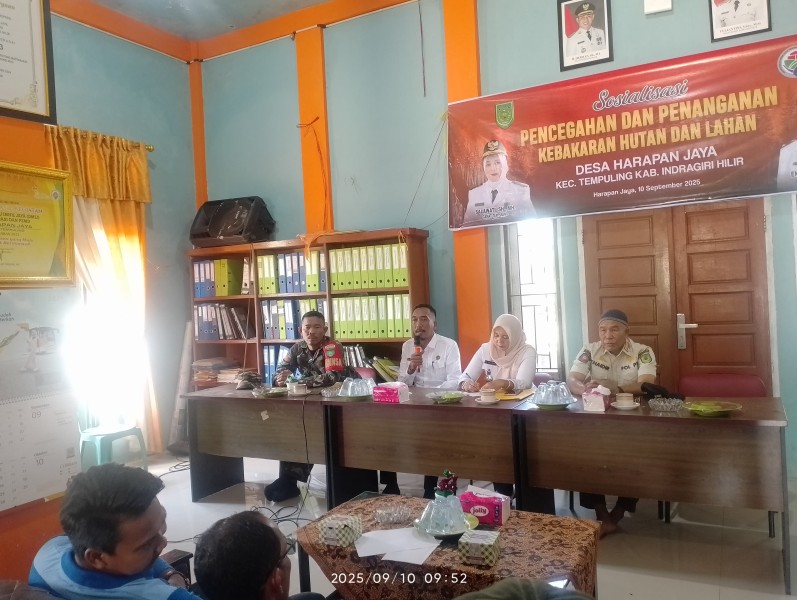 Kopka RH Tambunan Garda Terdepan Cegah Karhutla: Sinergi Kuat Lindungi Desa Harapan Jaya