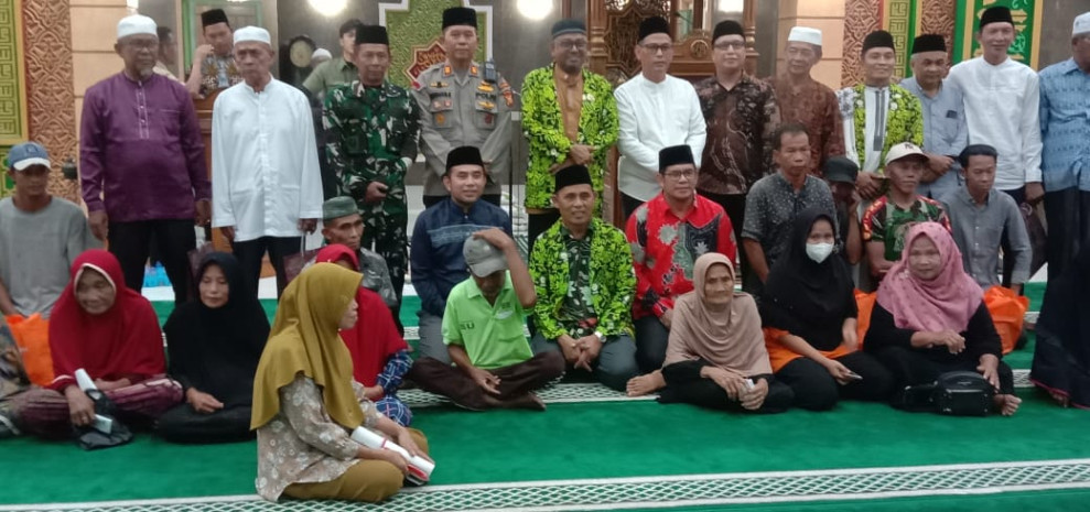 Dalam Safari Ramadhan, Danramil 07/Reteh Dampingi Pj Bupati Inhil Untuk Bersilaturahmi di Kecamatan Reteh