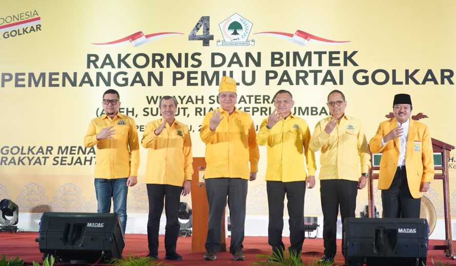 Seluruh DPD Provinsi Se Sumbagut Deklarasi Sikap Dukung Airlangga Presiden 2024