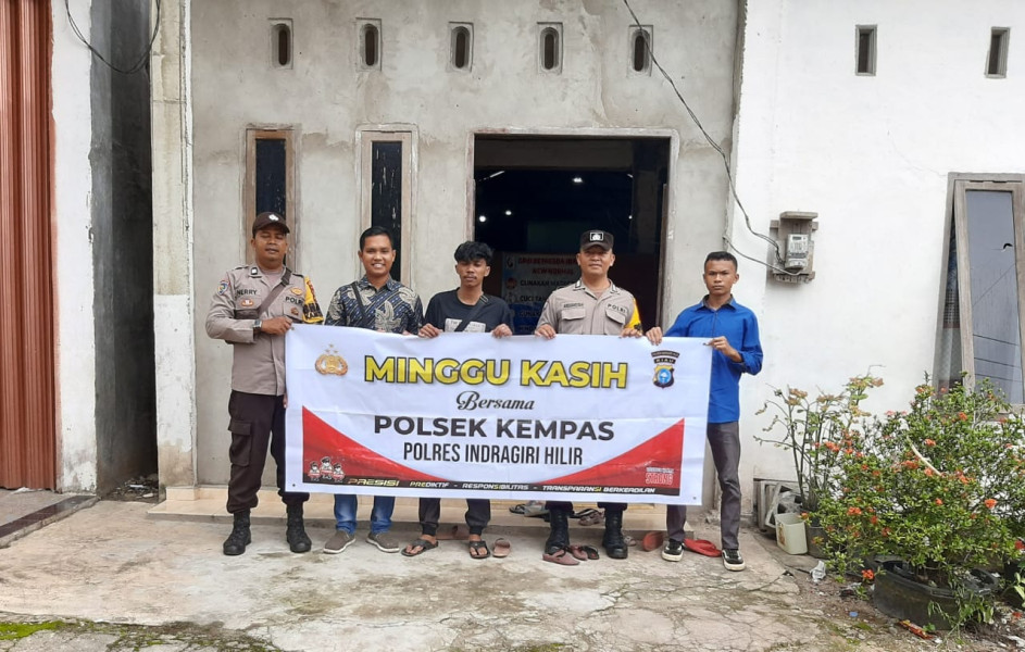 Polsek Kempas Gelar Minggu Kasih, Wujudkan Kamtibmas yang Aman dan Kondusif Jelang Hari Raya Nyepi dan Bulan Ramadhan 1445 H