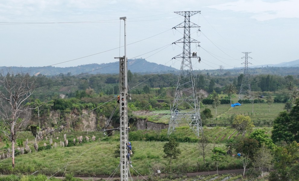 Antisipasi Dampak Sinkhole, PLN Perkuat Pengamanan Jaringan Transmisi Bireuen-Takengon