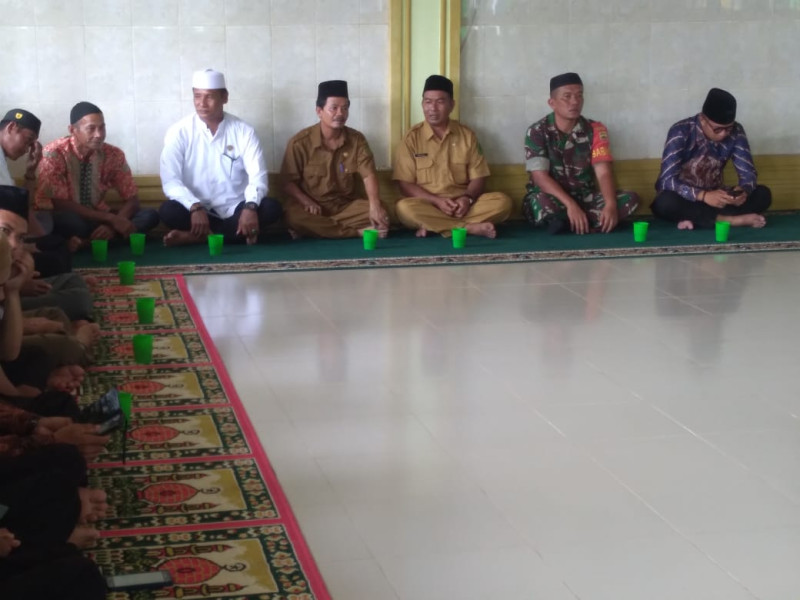 Danramil 04/Kuindra Peringati Isra Mi'raj Nabi Muhammad SAW di Mesjid Jami' Al Hidayah