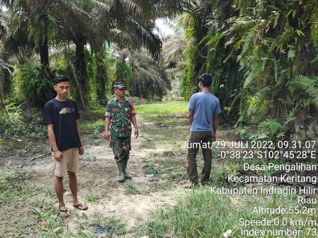 Serda Darmadi Rutin Lakukan Patroli Terkait Karhutla