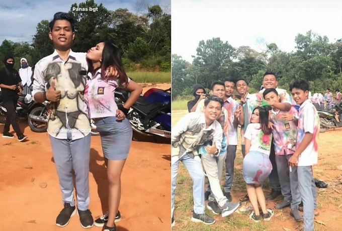 Foto dan Video Seronok Siswi SMA Rayakan Kelulusan Ternyata dari Rohul-Riau