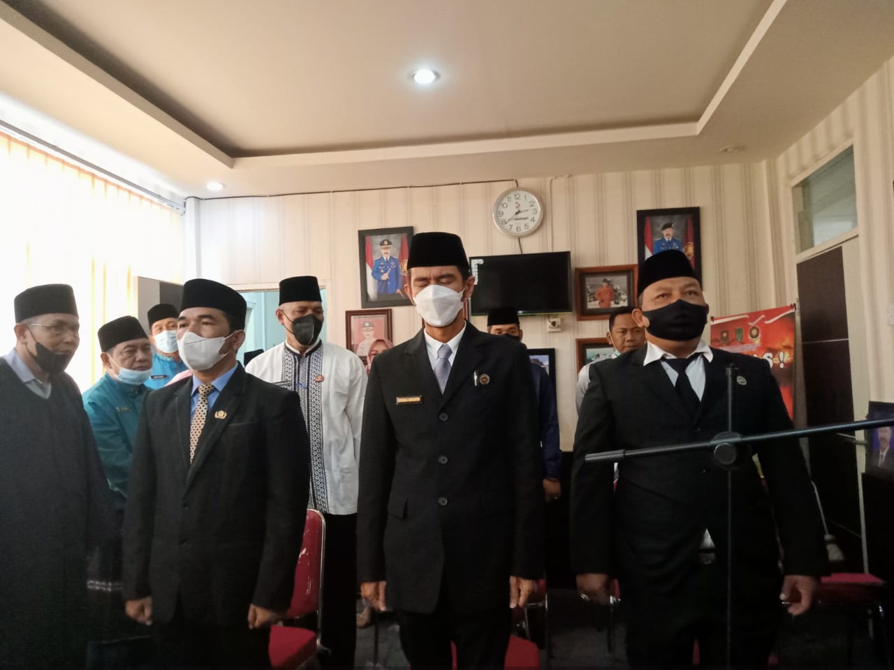 Eddiwan Shasby Lantik Tiga Pejabat Damkar Inhil