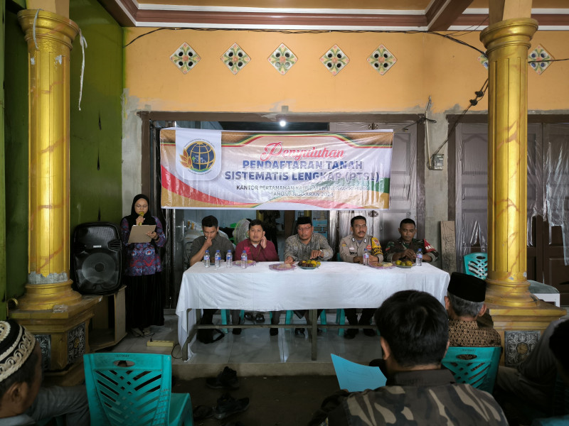 Cegah Sengketa, Danramil 09/Kemuning Berikan Penyuluhan Terkait PTSL Tahun 2024